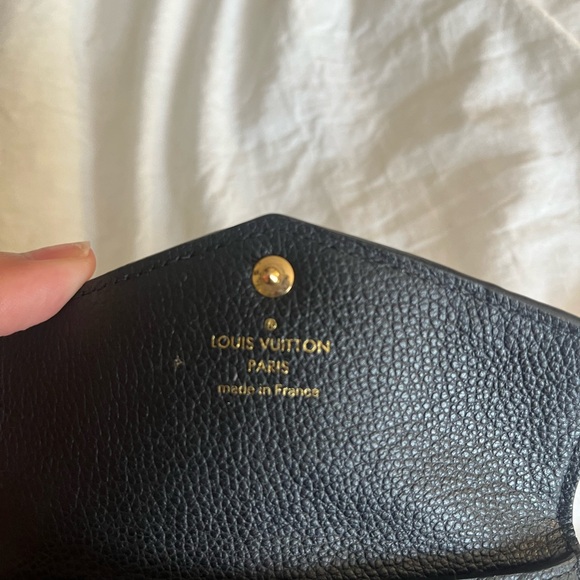 Authentic Louis Vuitton Empreinte Key Pouch Marine - Picture 7 of 8